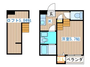 マウシェス南仙台の物件間取画像